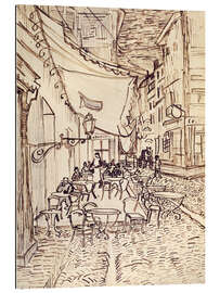 Gallery print Study Sketch for Café Terrace at Night