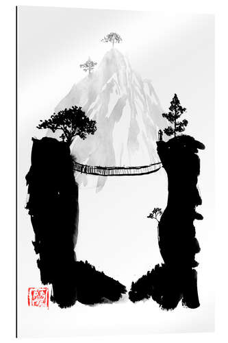 Gallery print Monkey bridge