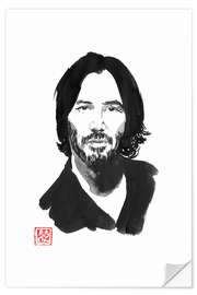 Wall sticker Keanu Reeves