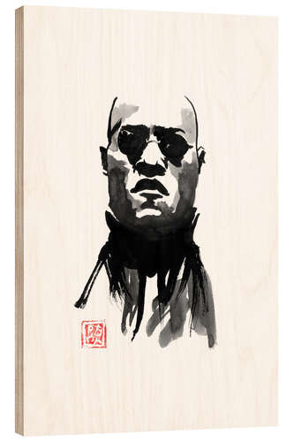 Wood print Morpheus