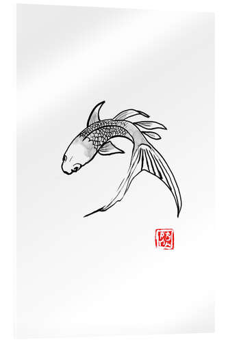 Acrylic print Carp koi