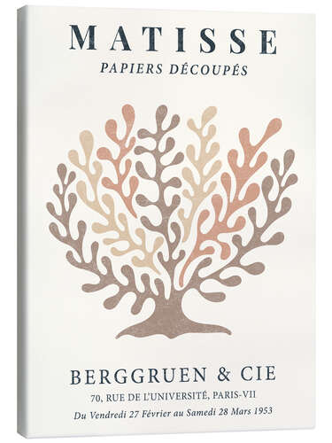 Tableau sur toile Tree - Berggruen & Cie