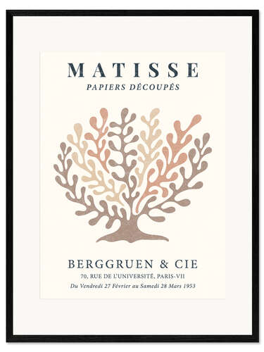 Ingelijste kunstdruk Tree - Berggruen & Cie