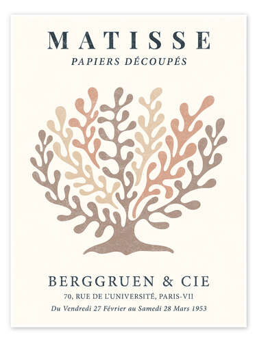 Poster Tree - Berggruen & Cie