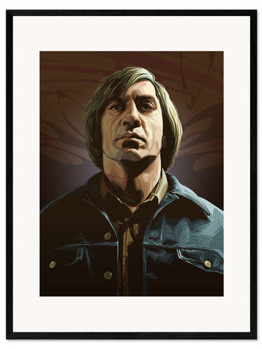 Impression artistique encadrée No country for old men