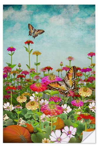 Wall sticker Butterfly Garden