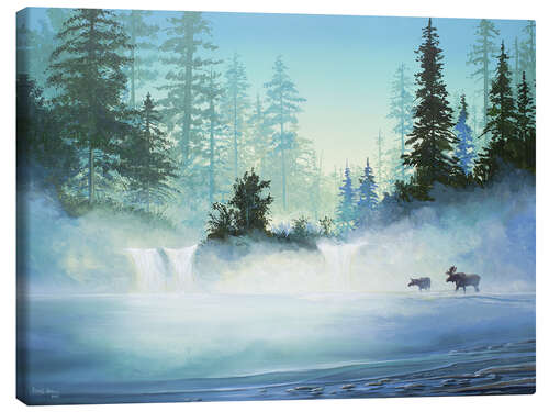 Quadro em tela Alaska Morning