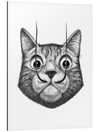 Magnettafel Katze Dalí