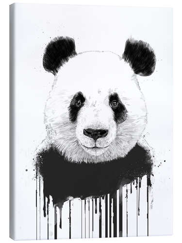 Leinwandbild Graffiti-Panda