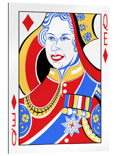 Gallery print Queen Elizabeth II