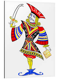 Magnettafel Nussknacker - Illustration zu Lewis Carrolls "Alice im Wunderland"