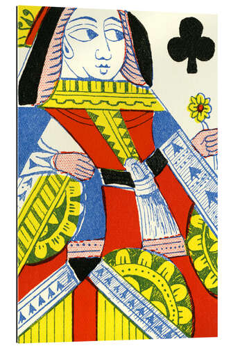 Gallery print Queen of Clubs