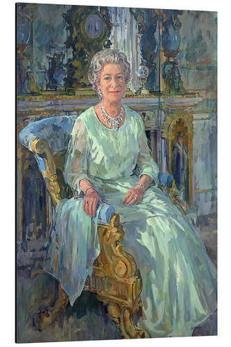 Alubild Ihre Majestät, die Königin Elisabeth II., 1996