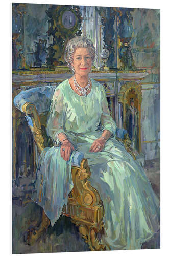 Obraz na PCV Her Majesty the Queen Elizabeth II, 1996