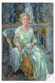 Selvklæbende plakat Her Majesty the Queen Elizabeth II, 1996