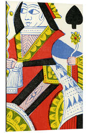 Magnettafel Queen of Spades