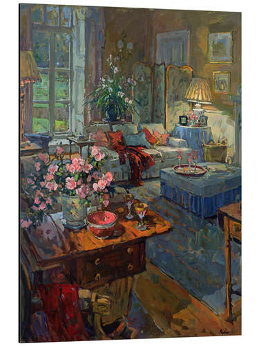 Aluminium print Drawing Room - Winter Afternoon