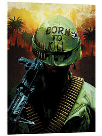 Acrylglasbild Full Metal Jacket