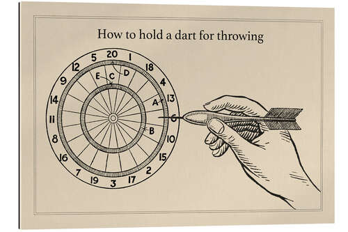 Galleritryck Dart game