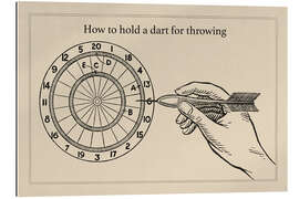 Gallery print Dart game