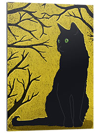 Gallery print Black Cat in Sunlight