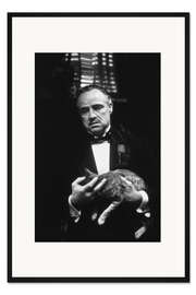 Gerahmter Kunstdruck The Godfather, Marlon Brando