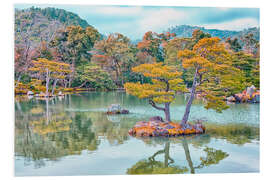 Foam board print Japanese Garden