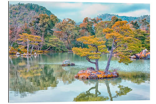 Quadro em plexi-alumínio Japanese Garden