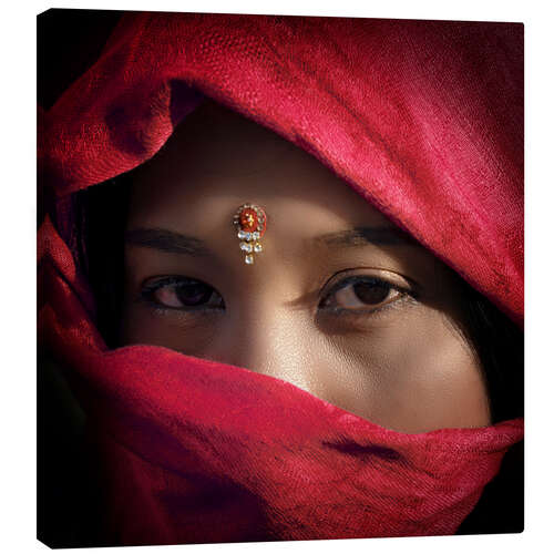 Canvas print Rajasthan Portrait