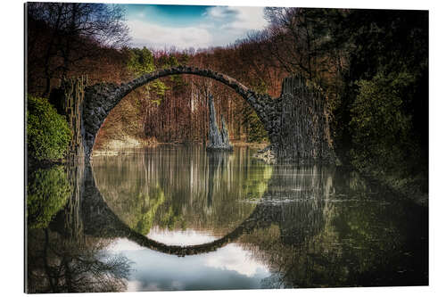 Stampa su plexi-alluminio Rakotz Bridge