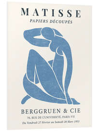 Hartschaumbild Blue Nude - Berggruen &amp; Cie