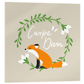 Akrylbilde Carpe Diem Fox