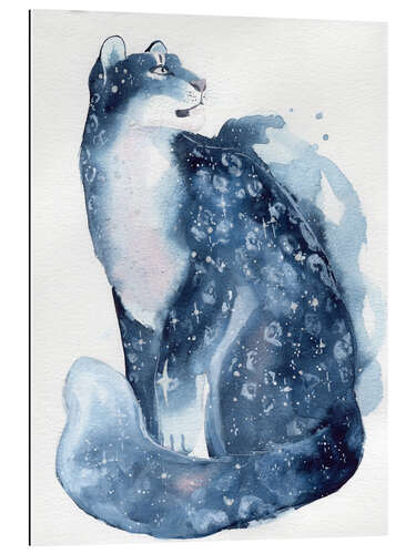 Gallery print Galaxy Snow Leopard