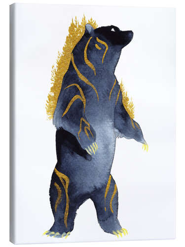 Canvas print Golden Bear