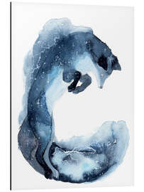 Magnettafel Galaxis, springender Fuchs