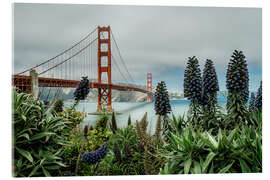 Akrylbilde  Golden Gate Bridge, San Francisco - Stefan Becker