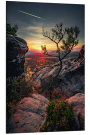 Aluminium print Gohrisch - Saxon Switzerland