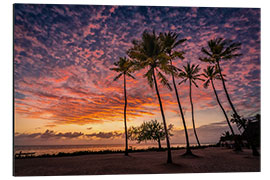 Aluminium print Zanzibar - Sunrise in paradise