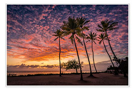 Wall print  Zanzibar - Sunrise in paradise - Stefan Becker