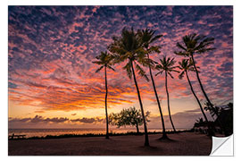 Wall sticker Zanzibar - Sunrise in paradise