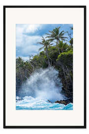 Gerahmter Kunstdruck Big Island - Hawaii