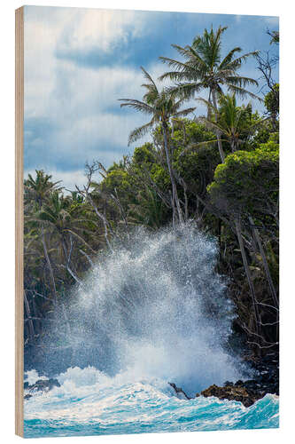 Holzbild Big Island - Hawaii