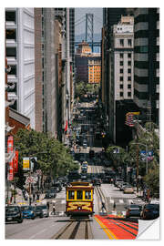 Selvklebende plakat San Francisco, United States