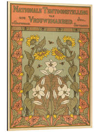 Magnettafel Nationale Ausstellung für Frauenarbeit in Den Haag