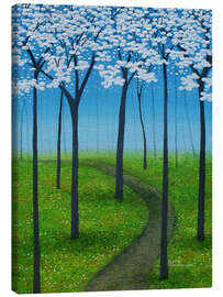 Canvas print Forest path