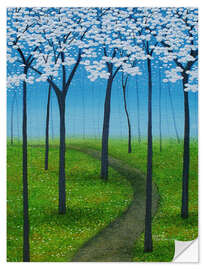 Sticker mural Forest path