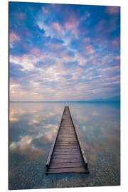 Magnettafel Steg am Chiemsee