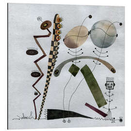 Tableau en aluminium Weeds and grass