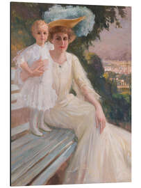 Magnettafel Aino Ackté und ihre Tochter Glory