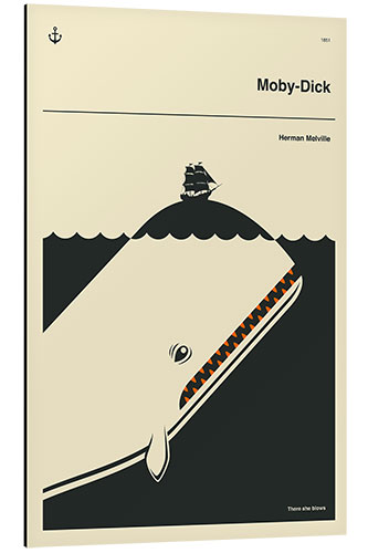 Aluminium print Moby-Dick